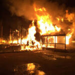 MASSIVE EXPLOSION Ash County in the know: few minutes ago in 3 teenagers found dead in Ash County in the know after fire breaks out in farm land police identified